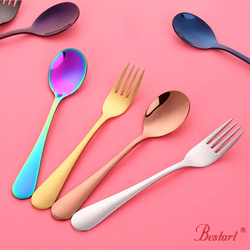 2 шт. детские столовые приборы из нержавеющей стали|Столовые сервизы| |