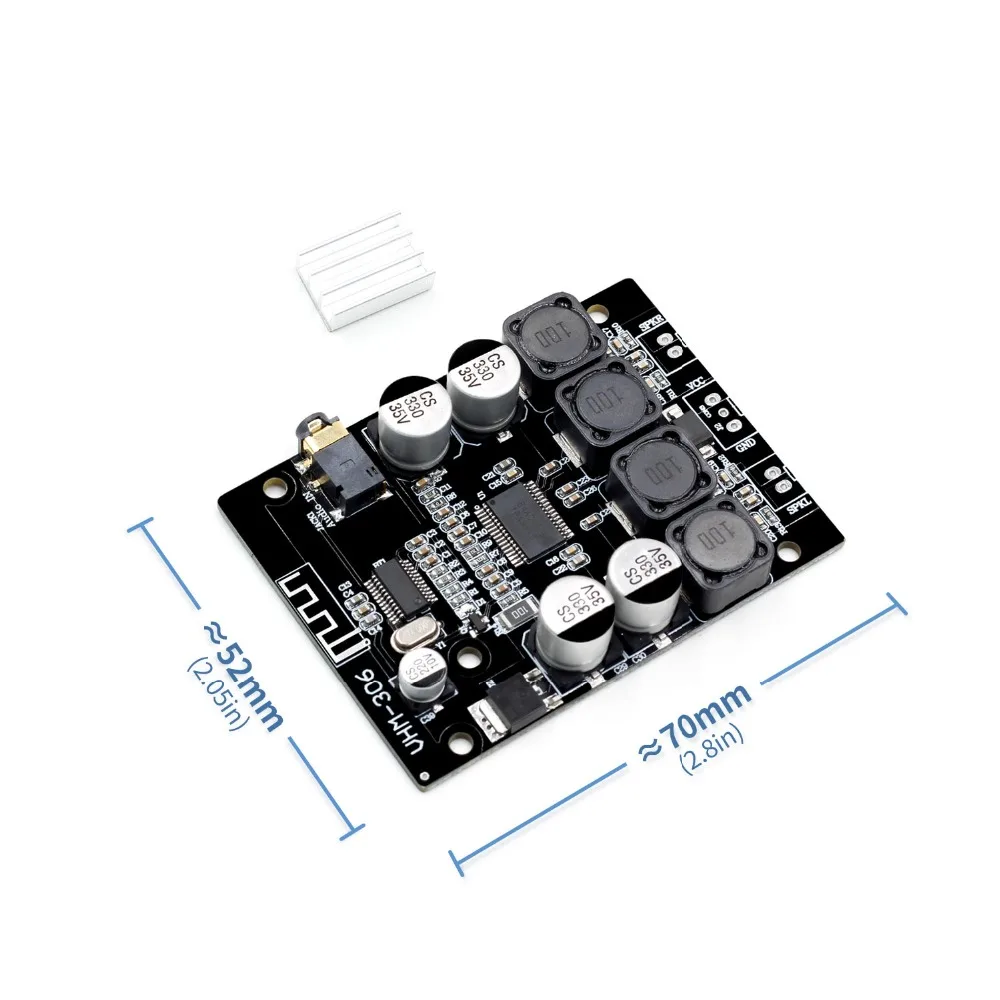 Bluetooth 4,2 TPA3118 2x30 Вт 12-26 в DC стерео аудио Bluetooth цифровой усилитель мощности плата для усилителей