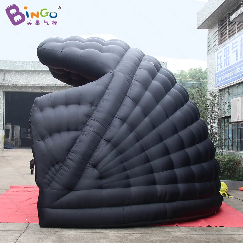  Customized black color 6X4X3.5 meters inflatable event tent / inflatable tent / inflatable party ma