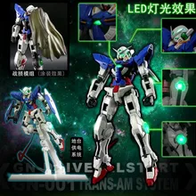 Хобби Star Gundam Модель MG 1/100 TRANS-AM Системы GN-001 R(1-3) EXIA ремонт 1-3(4 в 1 изменить)+ светодиодный мобильный костюм детские игрушки