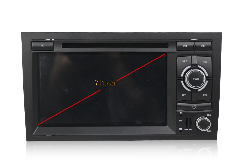 Бесплатная доставка! 7 дюймов 2din Android7.1 автомобилей для укладки Gps dvd-плеер для Audi A4 S4 2002-2008 аудио vedio поддержка 4G LTE wifi BT