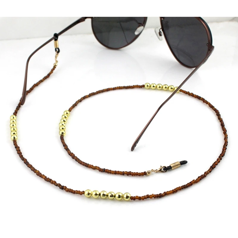 Reading Glasses Chain Beads Sunglasses Holder Neck Strap Eyewear Sports