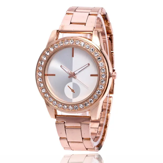 GENBOLI Women's Bracelet Watches Steel Strap Quartz Wristwatches Luxury Ladies D GENBOLI Women's Bracelet Watches Steel Strap Quartz Wristwatches Luxury Ladies D