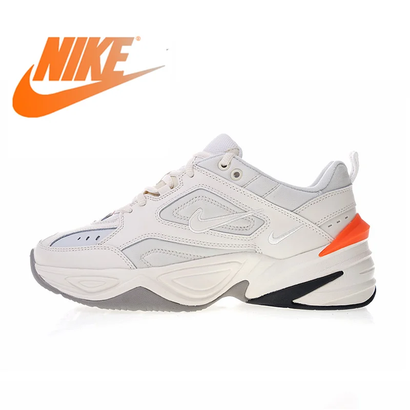 Nike Оригинальные кроссовки M2K Tekno Для мужчин дышащие кроссовки с низким берцем Брендовая Дизайнерская обувь спортивные открытый кроссовки