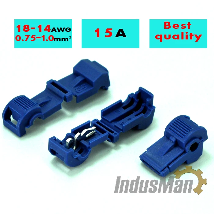 

100pcs/ 50 pairs 878106 Scotch Lock Quick Splice Wire connector 18-14AWG