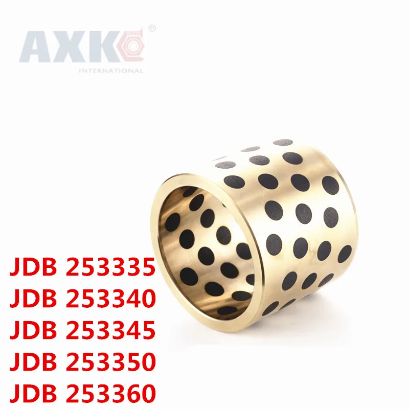 

AXK Real Jdb253335 Jdb253340 Jdb253345 Jdb253350 Jdb253360 Linear Graphite Copper Set Bearing Bushing Oil Self-lubricating
