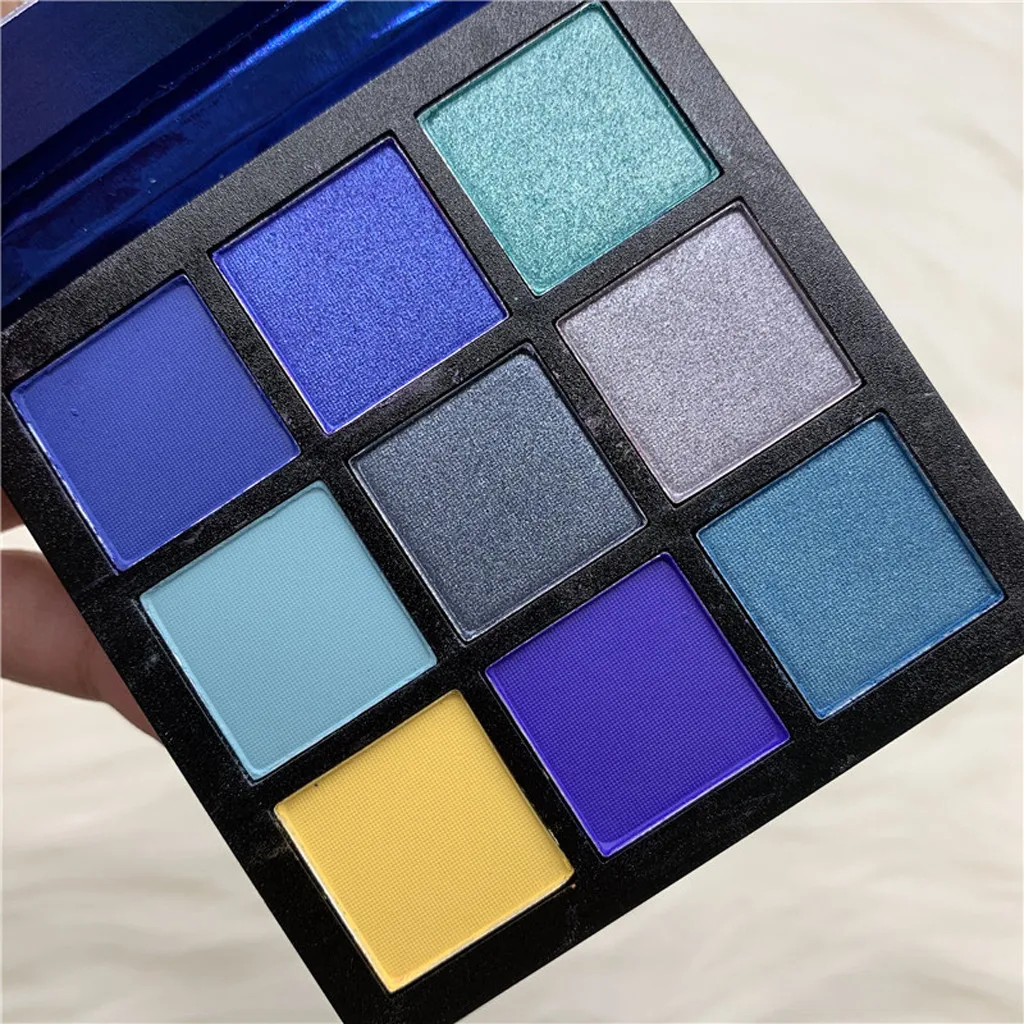 

Eyeshadow Palette Cosmetic Matte Eyeshadow Cream Makeup Palette Shimmer Set 9 Colors Eyeshadow fard a paupieres maquillage