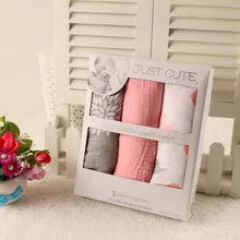 Детское Пеленальное Одеяло для малышей, 3 упаковки для мальчиков и девочек, детское одеяло для новорожденных, мягкое органическое муслиновое хлопковое детское одеяло