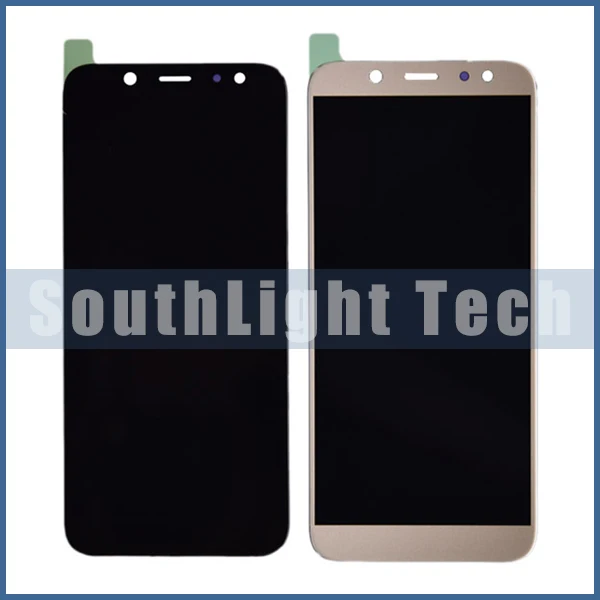 ЖК дисплей Super Amoled для Samsung Galaxy A6 Plus 2018 A605 A605F A605FD с сенсорным экраном и