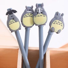 4 шт./лот Новинка Симпатичные Мой сосед Тоторо гелевая ручка подпись ручка Эсколар papelaria школьные канцелярских товаров рекламных