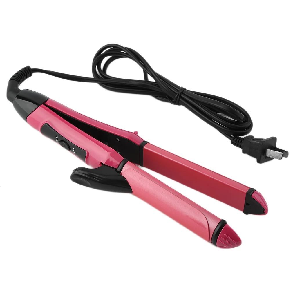 Professional Automatic Wet Dry Dual Use 2 In 1 Hair Straightener Curler 100 Top Good
