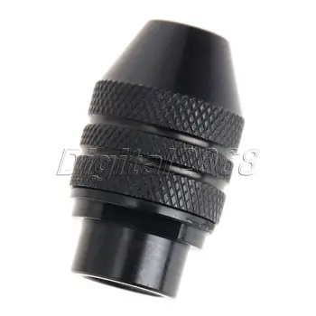 

New Multi Chuck Keyless for Fit Dremel Rotary Tool Bit Swaps Drill Bit Chucks Adapter Converter Universal Mini Chuck 0.3-3.2MM