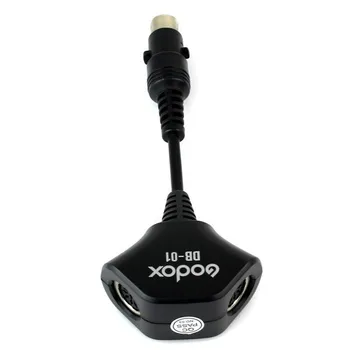 

Godox DB-01 One to Two Power Pack Conversion Line Y Adapter For PB960/PB820 AD180/AD360 Free Shipping