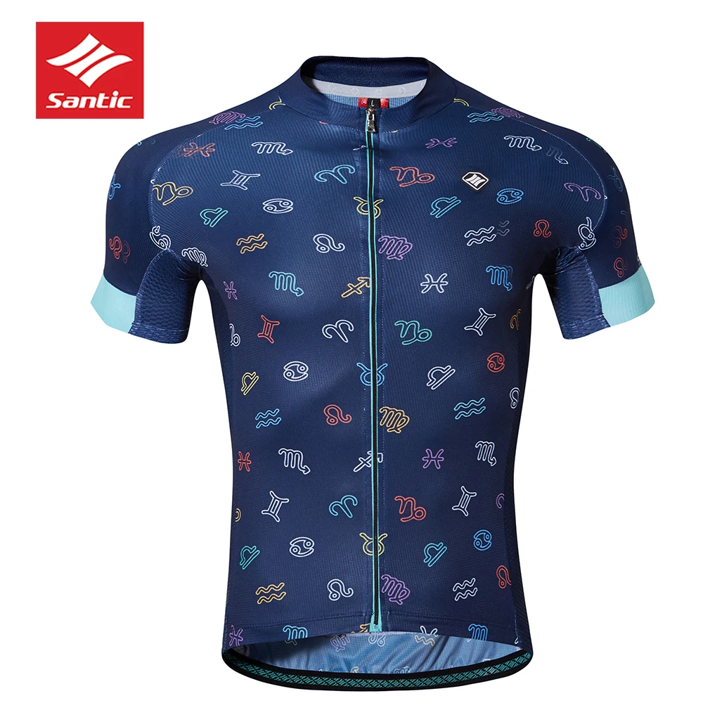 Buy SANTIC hot sell MEN'S CYCLING SHIRTS short sleeve
