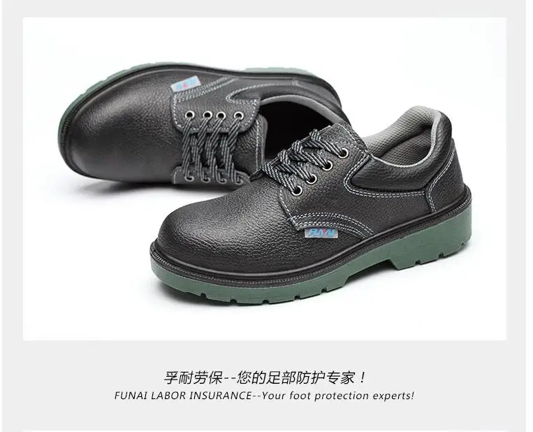 Men Winter Work Safety Shoes Steel Toe Warm Breathable Men's Casual Boots Puncture Proof Labor Insurance Shoes