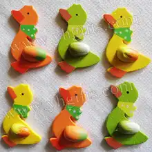 100 шт./лот, наклейки утят, детские игрушки, набор для скрапбукинга, для раннего развития детей наборов "сделай сам". детский сад ремесел. классический toys.2.7 x 4.2cm.Crafts