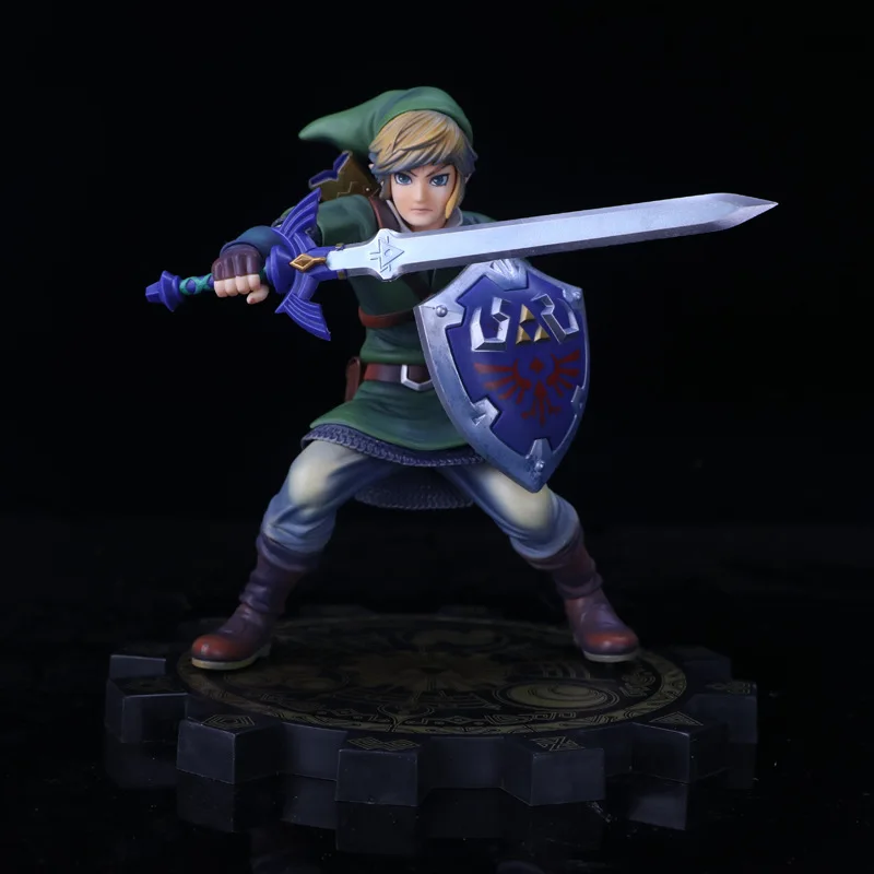 

HKXZM 20CM The Legend of Zelda Skyward Sword Link 1/7 Scale PVC Figure Collectible Model Toy