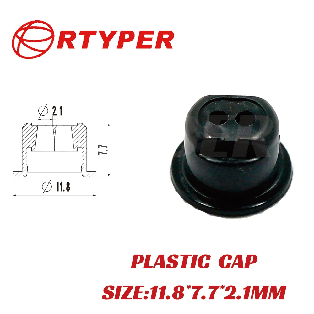 

50 PCS Fuel Injector Pintle Caps 31013 For Denso FORD PROBE 2.5L MAZDA 626 2.5L
