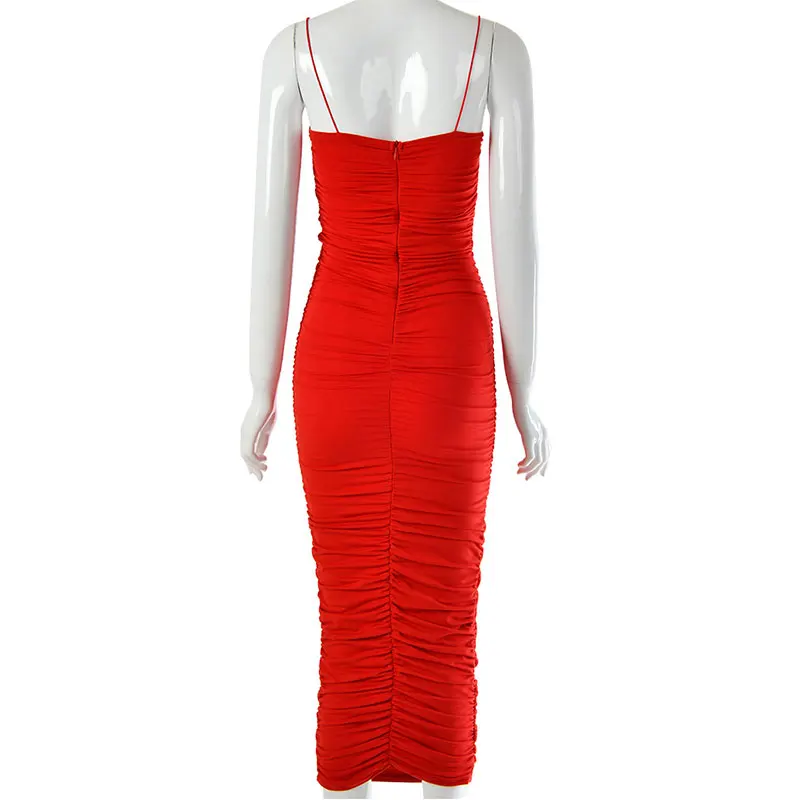 Forefair Sexy Midi Party Dress 2019 New  (30)