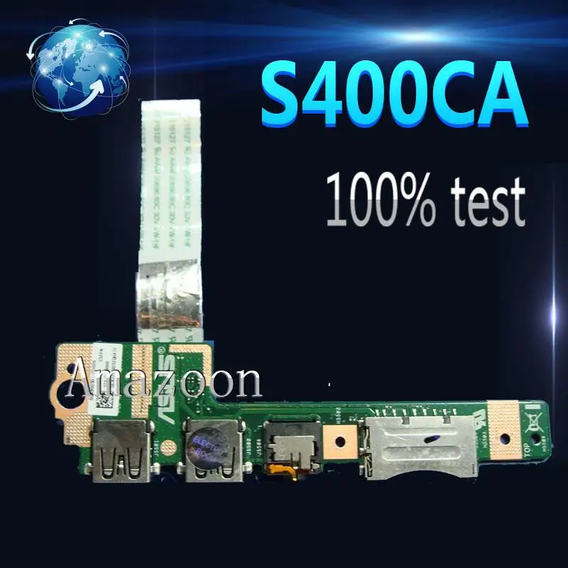 Оригинальный Для S400C S400CA S500C S500CA IO доска ноутбука аудио USB IO доска интерфейс sd-карты REV 2,0 2,1 3,1