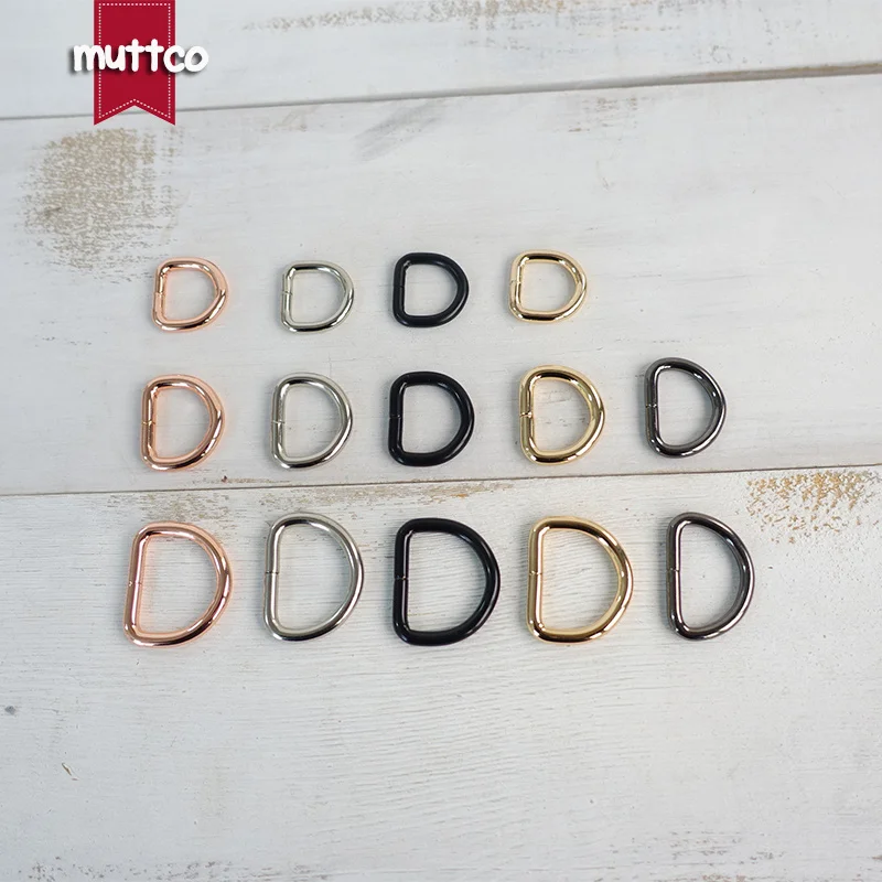 

50pcs/lot DIY for Dog Collar 2.5cm Needlework Luggage Sewing 2.0cm handmade buttons 1.5cm D Ring semi ring Buckle accessories