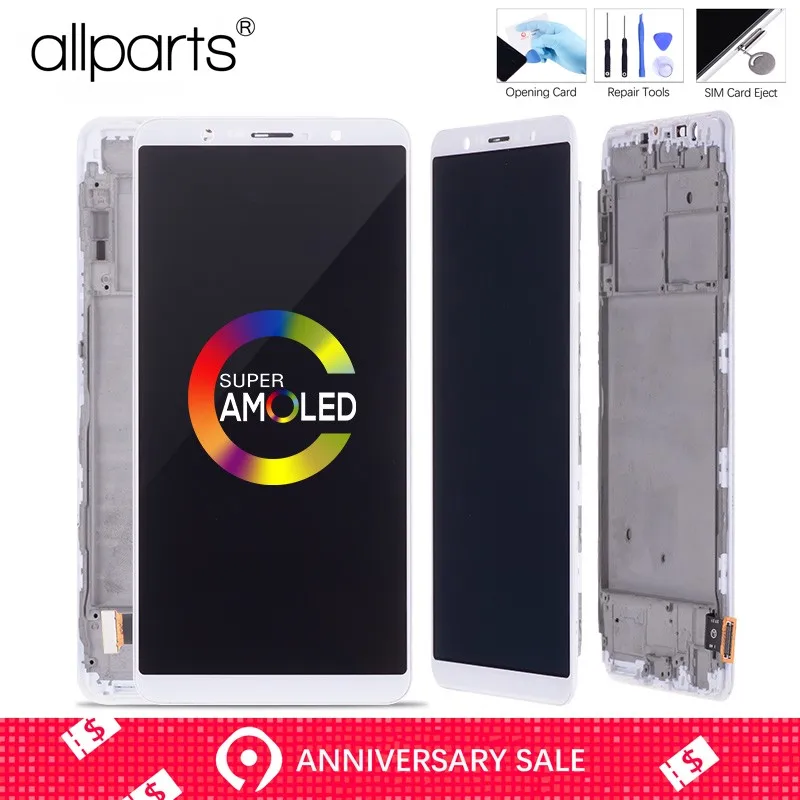 

AMOLED Display For VIVO X20 LCD Touch Screen Digitizer with Frame Replacemenrt