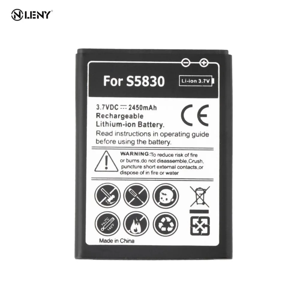 2450mAh Mobile Phone Battery for Samsung Galaxy Ace S5830 Bateria Mobile  Phone Built in Lithium Battery For Samsung S5830-in Mobile Phone Batteries  from ...