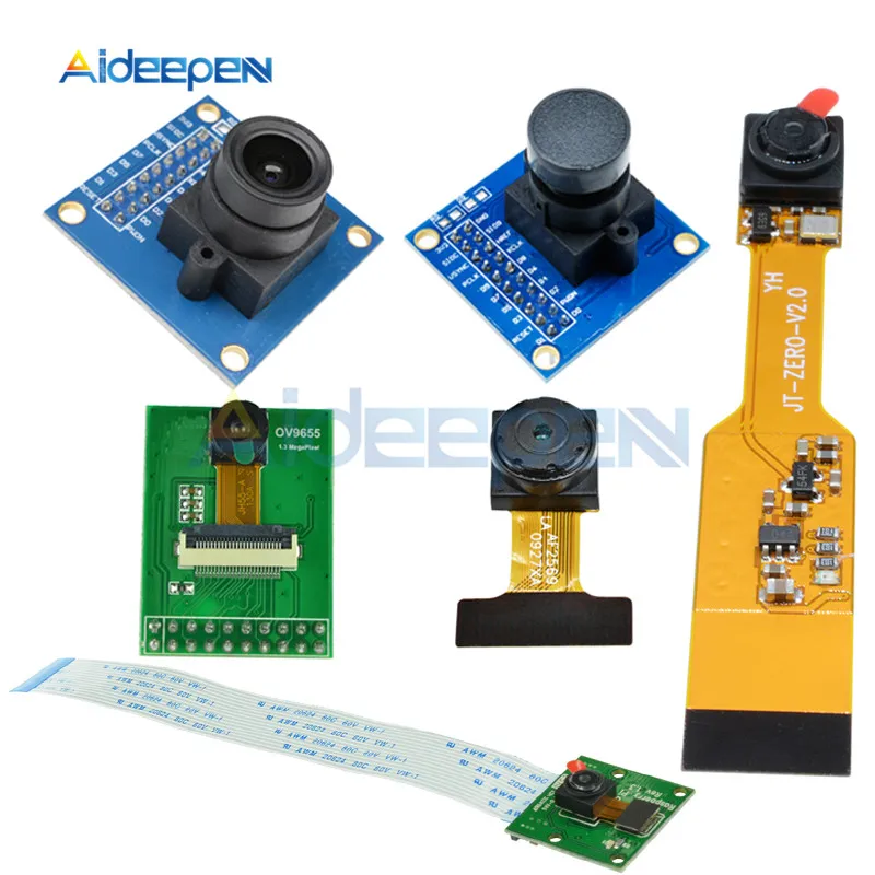 OV7725 OV9655 OV7670 OV5647 OV2640 2PM модуль камеры 5 мегапикселей SCCB/I2C интерфейс Поддержка RGB YUV