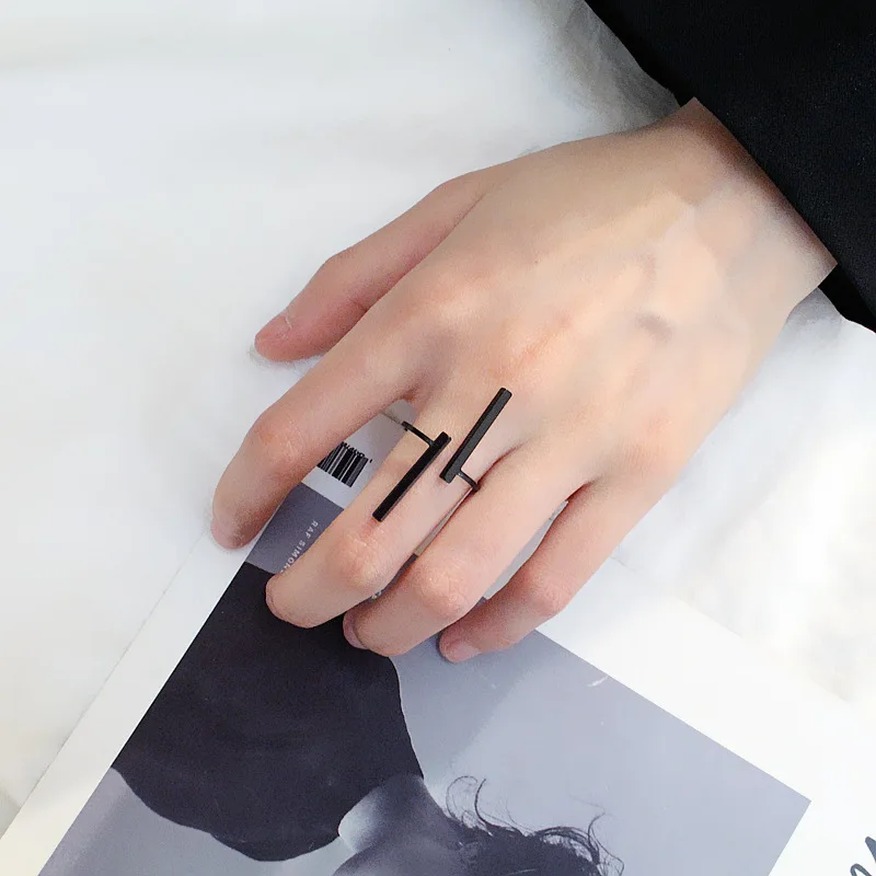 

Unisex New Stylish Creative Simple Geometric open ring three colors