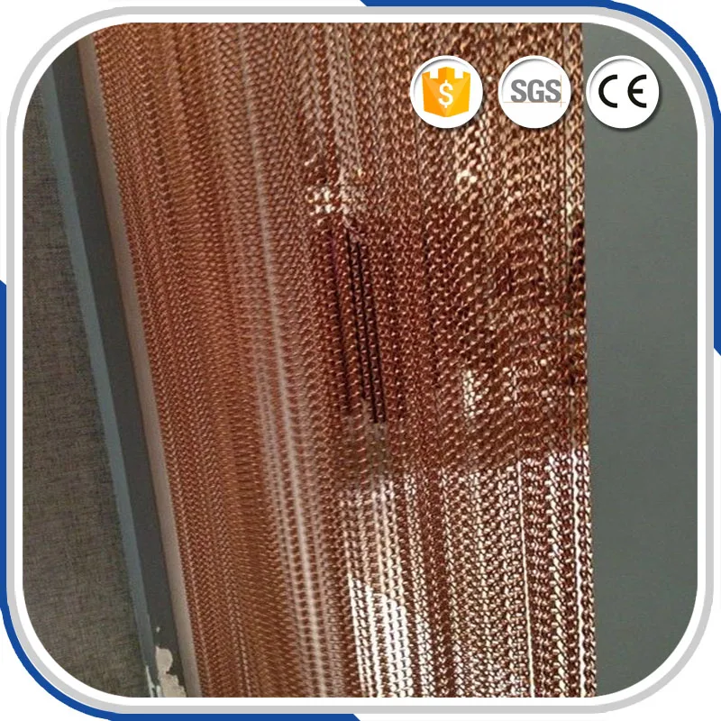 Подгонянный много цветов Алюминиевый занавес цепи|chain curtain|curtains curtaincurtains color |