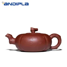 550 мл подлинный исинский чайник мастер ручной работы Chun Hua Qiushi горшок китайский здоровье фиолетовая Глина чайник Винтаж Zisha чайник