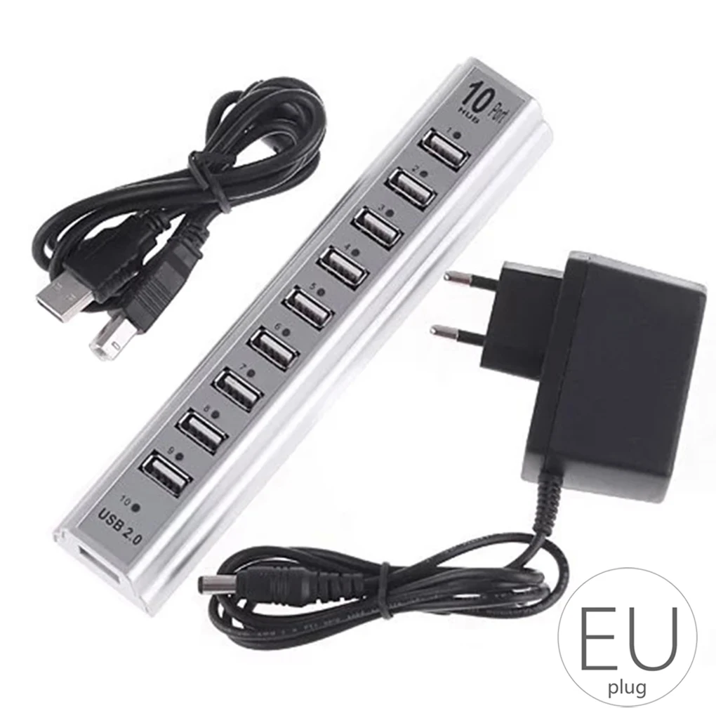 USB разветвитель 2 0 10 портов|Зарядные устройства| |