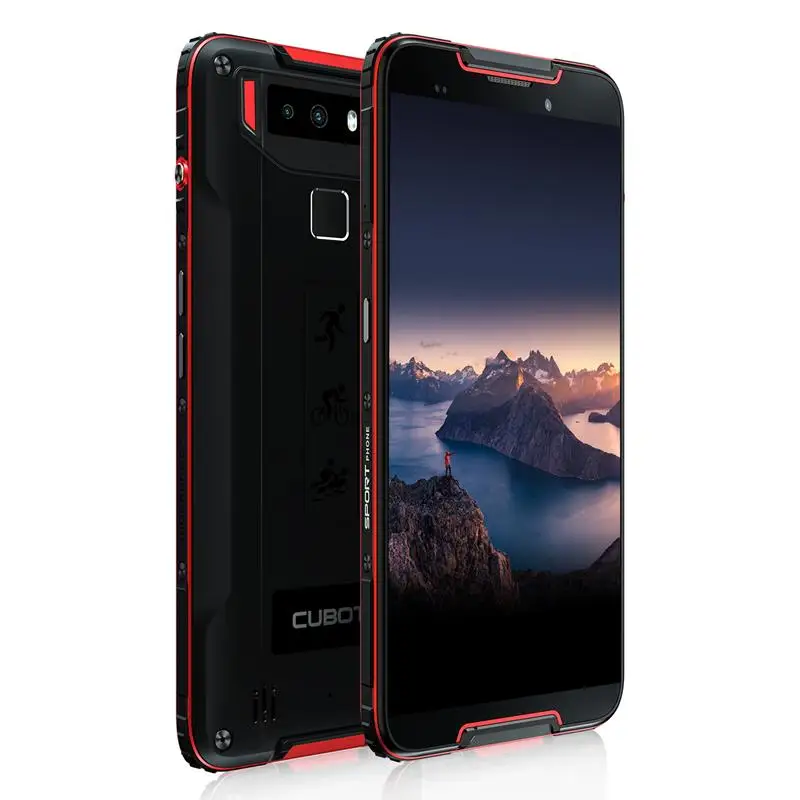 Cubot Quest спортивный телефон Android 9,0 IP68 Водонепроницаемый MT6762 Восьмиядерный 4 Гб 64 ГБ 4000 мАч 2,0 ГГц 6P объектив двойная камера NFC Смартфон