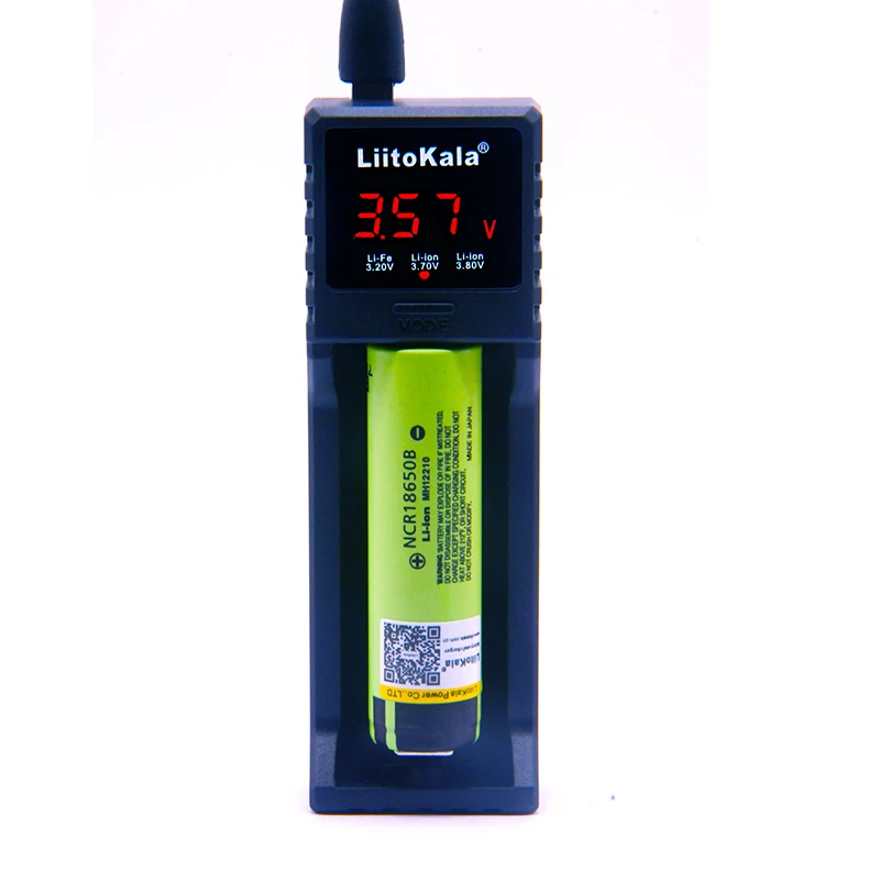 LiitoKala lii-S1 18650 зарядное устройство для 26650 16340 RCR123 14500 LiFePO4 1,2 в Ni-MH Ni-Cd перезаряжаемый аккумулятор умное зарядное устройство