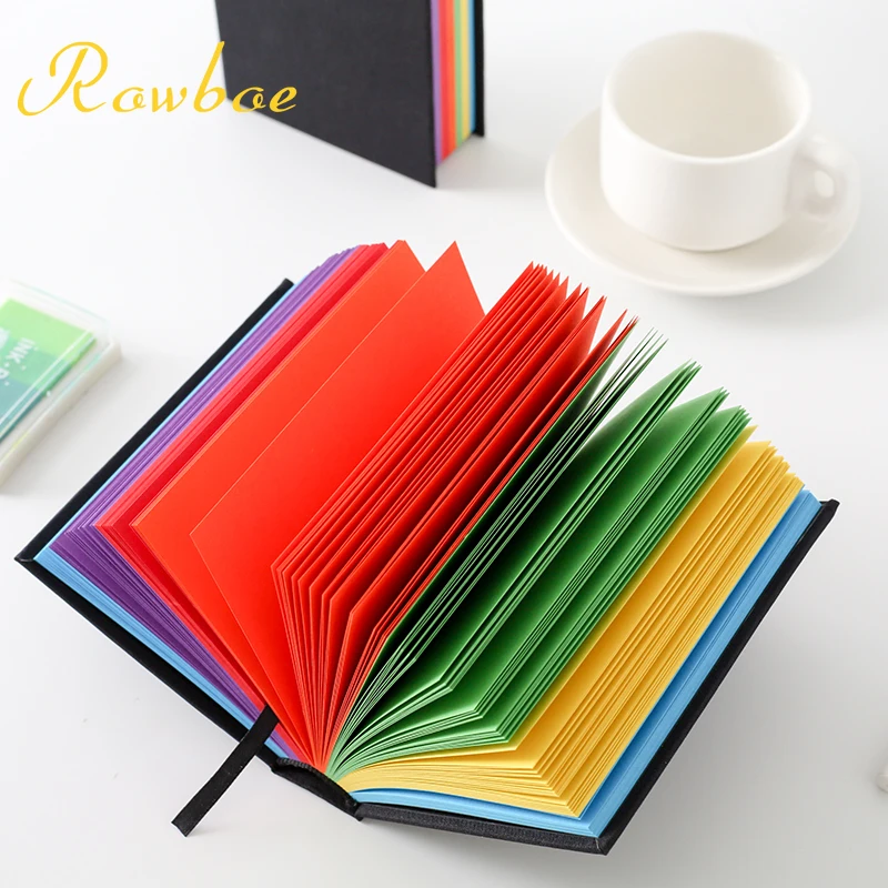 

ROWBOE stationery creative cute fresh cloth color inner page student notebook notebook notebook account book cute memo