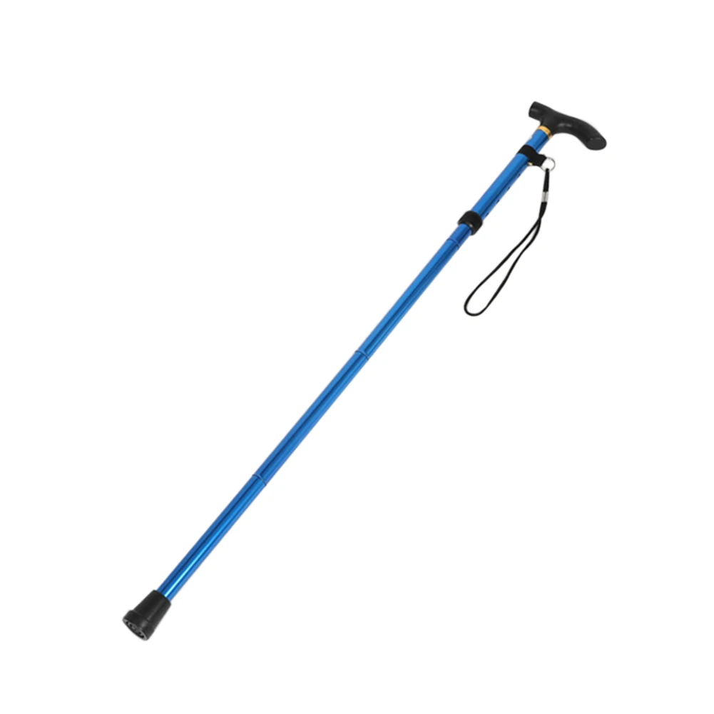 Bastón de senderismo Trekking ultraligero 4 secciones bastones ajustables aleación de aluminio bastones plegables YS-BUY Bastón de senderismo Trekking ultraligero 4 secciones bastones ajustables aleación de aluminio bastones plegables YS-BUY