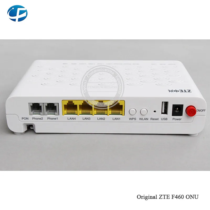 Оригинальный ZTE F460 EPON ONU ONT 4FE + 2 канала WIFI USB английская прошивка| |