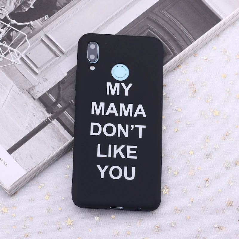 Силиконовый чехол для телефона Samsung A31 S8 S9 S10 S10e S20 Plus lite Note 8 9 10 A7 A8 Girl My Mom don't like you