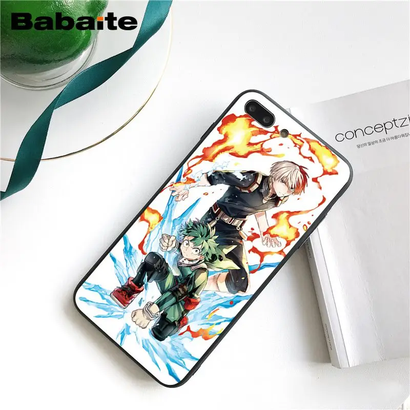 С героями из мультфильма Мой герой Boku без deku bakugou Чехол для мобильного телефона