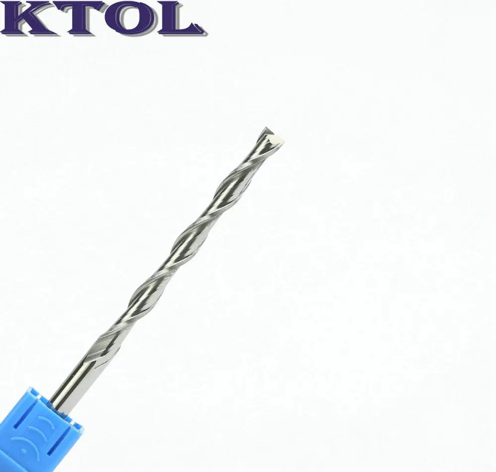 

1pcs 4MM 2 Flute End Mill Carbide CNC Router Bits for Engraving Milling Machine Tools Tungsten Steel Spiral Endmills Cutter