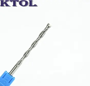 

1pcs 4MM 2 Flute End Mill Carbide CNC Router Bits for Engraving Milling Machine Tools Tungsten Steel Spiral Endmills Cutter