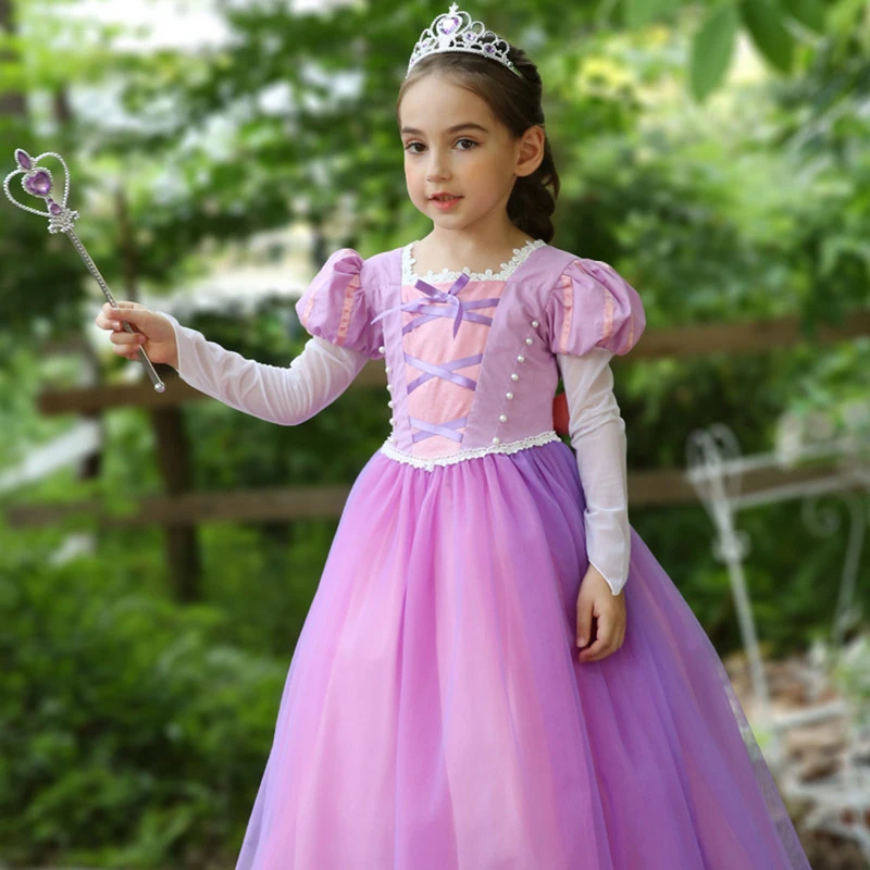 

Cinderella Dress Autumn Kids Full Sleeve Dresses For Girls Elsa Dresses Vestidos Snow White Princess Dress Aurora Costume Cloth