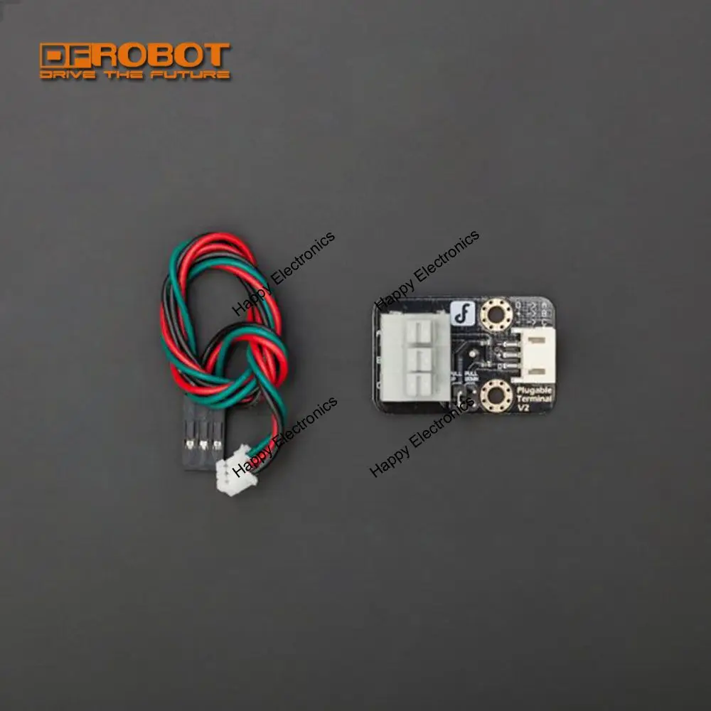 

DFRobot Gravity Plugable Terminal universal Digital Analog Sensor Adapter V2.0, 5V with pull up and down resistor for arduino