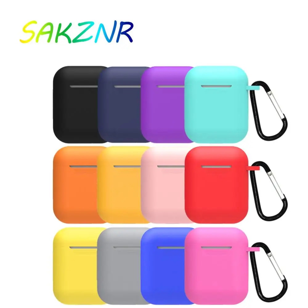 

Soft Silicone Case For Apple Airpods Shockproof Cover For Apple AirPods Earphone Cases Ultra Thin Air Pods Protector Case