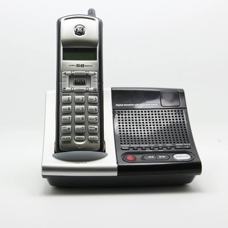 5.8hz GE Digital Cordless Phone Radiation single fixed wireless