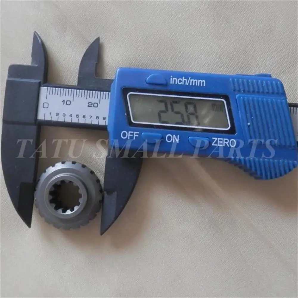 SET OF PINIONS SPLINE 7T non-right triangles GEAR HEAD 7