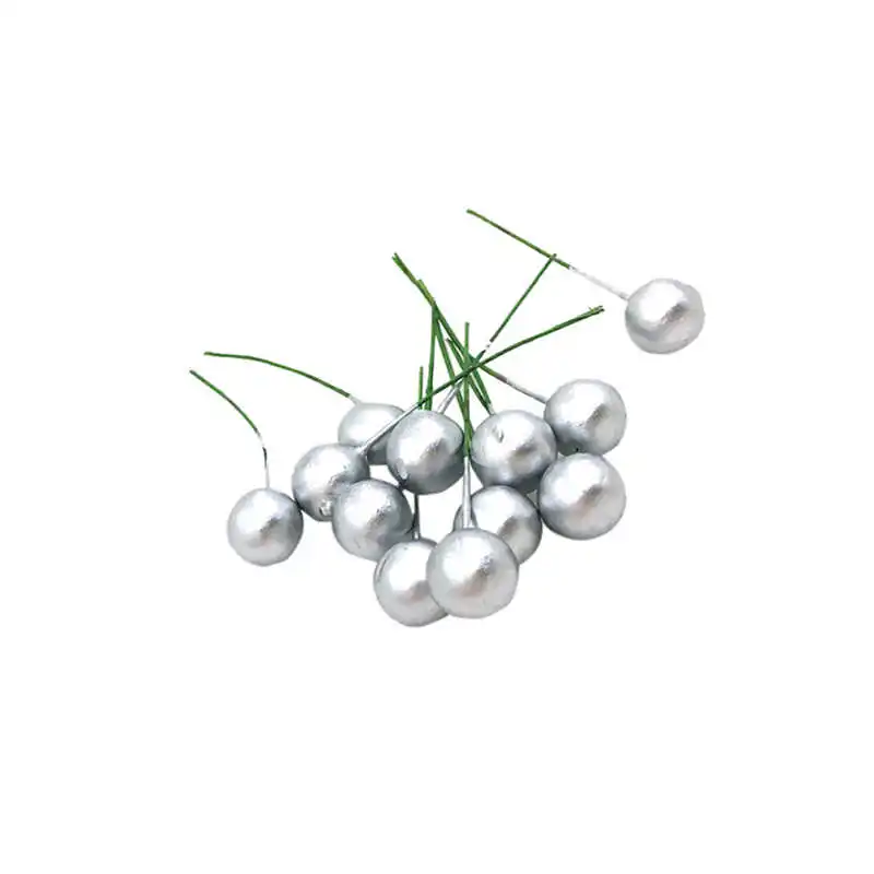 2018 New 12Pcs Christmas Tree Decoration Simulation Cherry Xmas Decorative Pendant Christmas Decorations For Home #2o26#f (8)