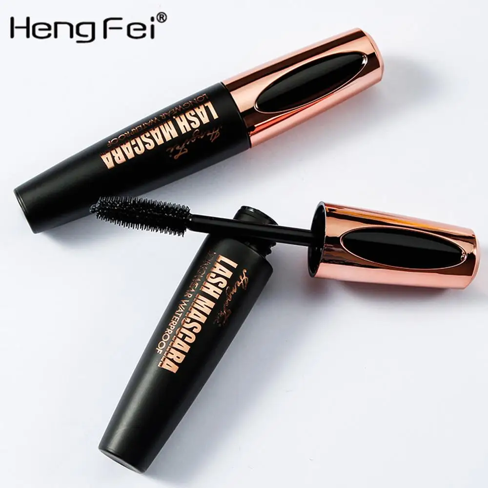 4D Smudge-proof Mascara Black Waterproof Makeup Eyelash Long Curling Mascara Eye Lashes Extension