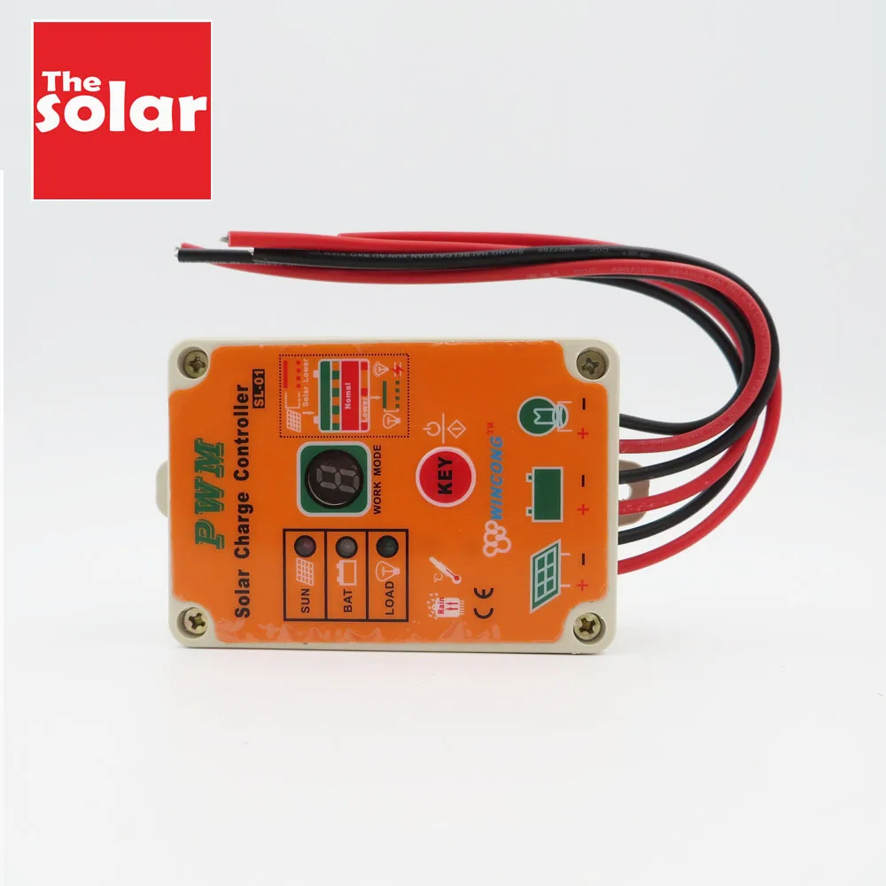 12 V 24 10A солнечные панели зарядное устройство контроллеры регулятор литий-ионный