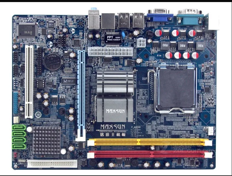 ASUS G41 DDR3 motherboard MS-G41EL 775 DDR2 DDR3 integrated motherboard asus broken sword c g31h 775 ddr2 support integrated small plate g31 motherboard